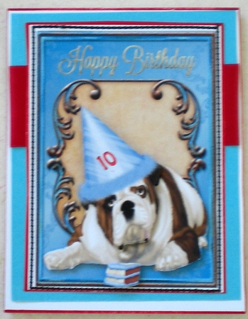 Stripe Backing Paper 2 by Pamela Horton