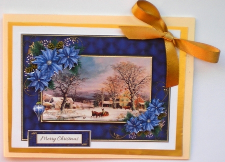 Lovely Christmas Step By Step Topper by Pamela Horton