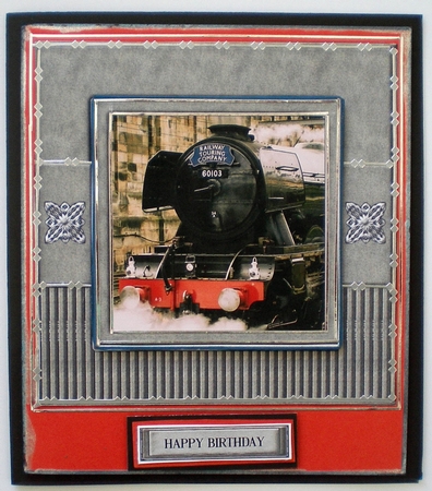 Vintage Steam Train Topper by Pamela Horton