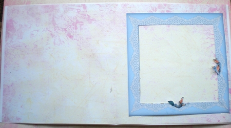 Beautiful Painted Blue Infussion  by Pamela Horton
