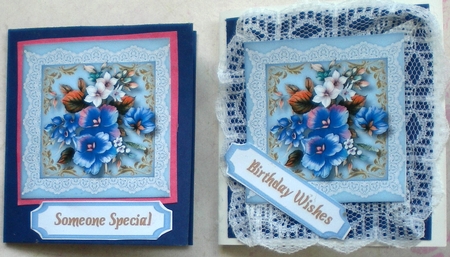 Beautiful Painted Blue Infussion  by Pamela Horton