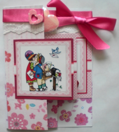 Smooches - Valentine Topper Plus Insert by Pamela Horton