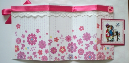 Smooches - Valentine Topper Plus Insert by Pamela Horton