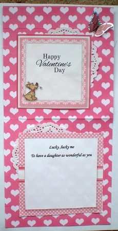 Sassy Cheryl - I Pawsitively Love You Topper Plus Insert by Pamela Horton