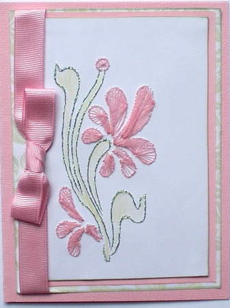 Stitching Patterns Border Frame 06 by Pamela Horton