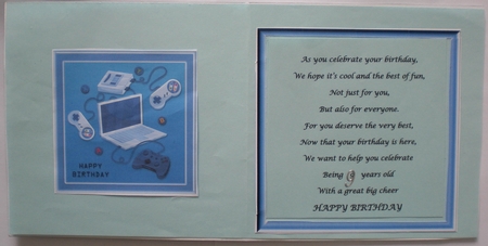 Video Games Birthday Topper by Pamela Horton