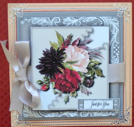 Beautiful Roses on a Mono Frame  by Pamela Horton