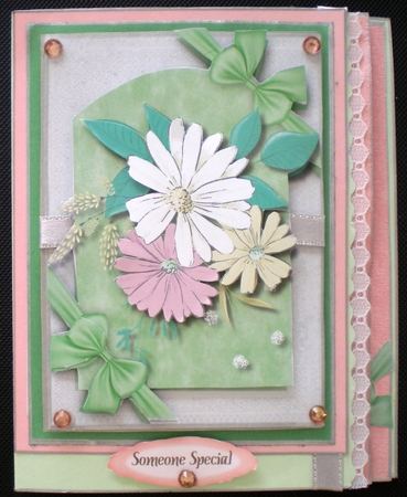 Alegro Flowers with Verse and Bows  by Pamela Horton