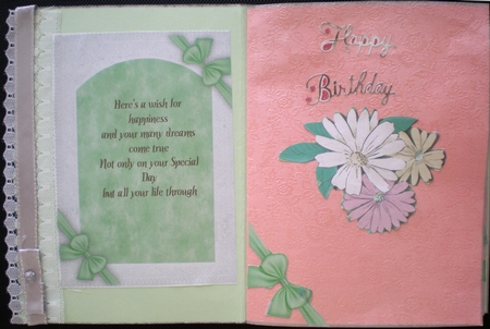 Alegro Flowers with Verse and Bows  by Pamela Horton