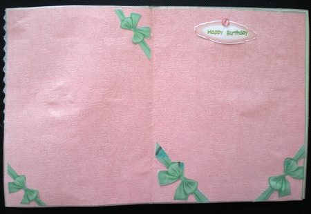 Alegro Flowers with Verse and Bows  by Pamela Horton
