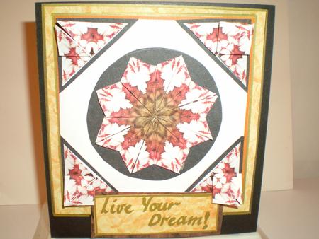 Totally Random Tea Bag Folding Tiles 6 by Pamela Horton
