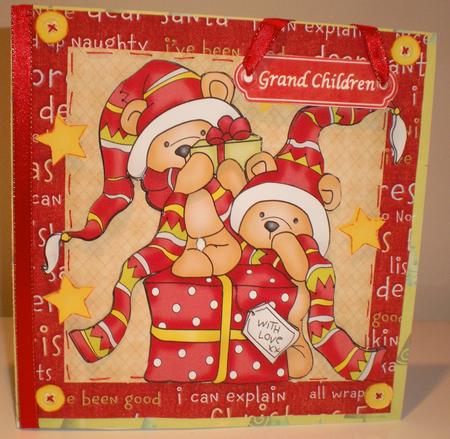 Teddies Delivering Presents 8x8 Mini Kit by Pamela Horton