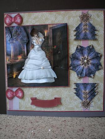 Beautiful Blushing Bride Topper & Teabag Tiles by Pamela Horton