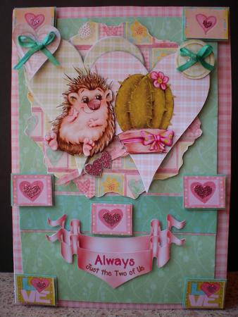 Just the Two of Us - 3D Decoupage Sheet by Pamela Horton