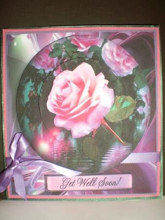 To You with Love Rose Purple by Pamela Horton