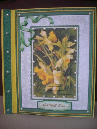Beautiful Spring Daffodills in Pyramarge  by Pamela Horton