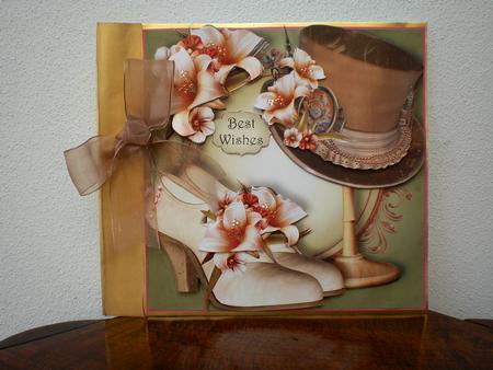 Victorian Lilies 8x8 Quick Topper by Pamela Horton
