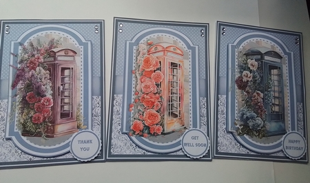 FLOWERY PHONE BOXES 5x7 by Pamela J