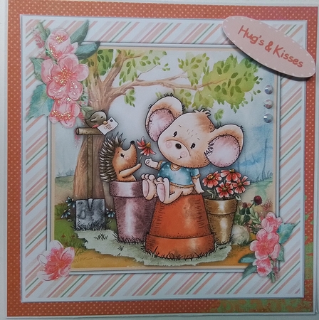 8x8 Mini Kit, Plant Pot Fun by Pamela J