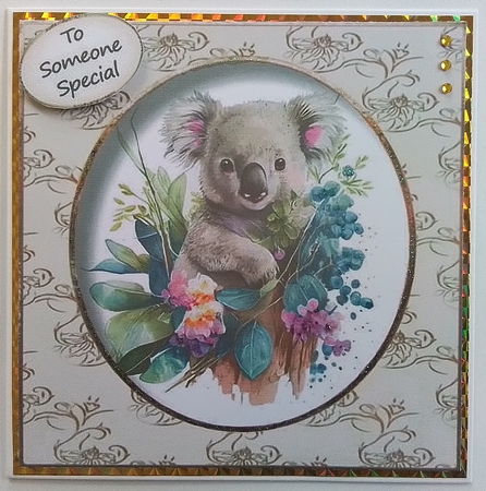 Simple Painted Koala by Pamela J