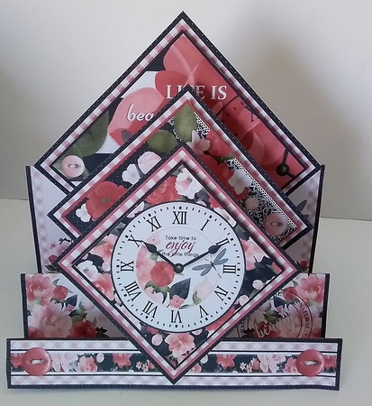 Life Is Beautiful Diamond Stepper Card by Pamela J