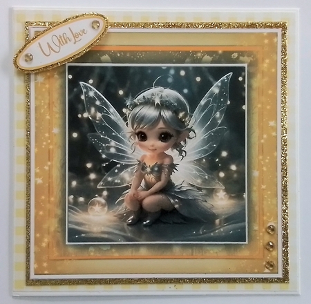 8x8 Mini Kit, Beautiful Christmas Fairys  by Pamela J
