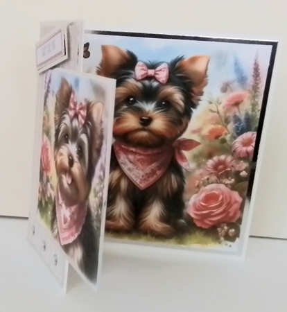Spring Meadow Dogs 10 by Pamela J