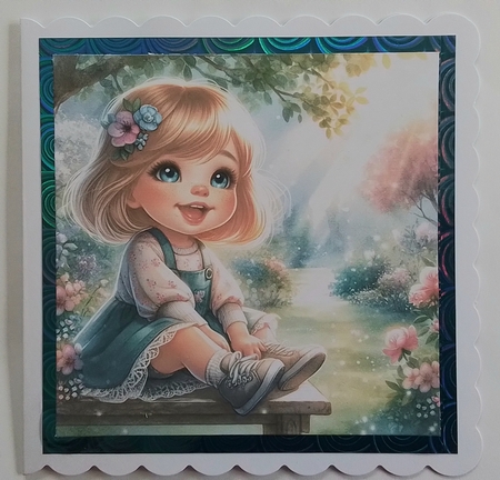 Little Garden Girl  by Pamela J