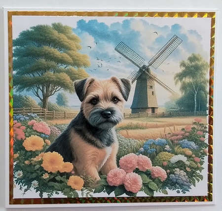 Windmill Dogs 3 by Pamela J