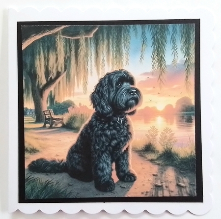 Willow Sunet Dogs 4 by Pamela J