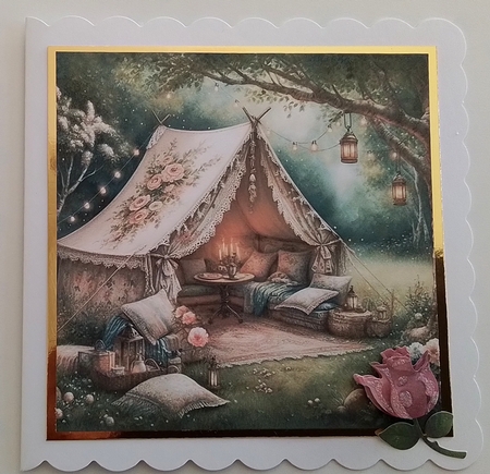 Shabby Chic Camping  by Pamela J