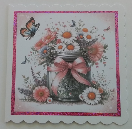 Jam Jar Daisy by Pamela J