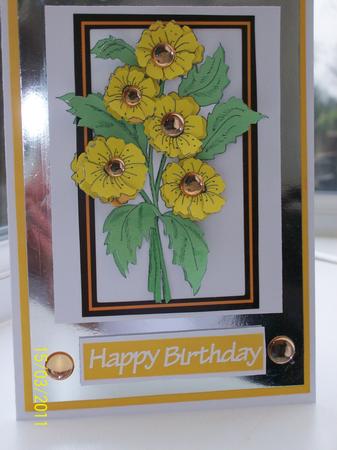 Multi Flower Digistamps by Pamela Richards