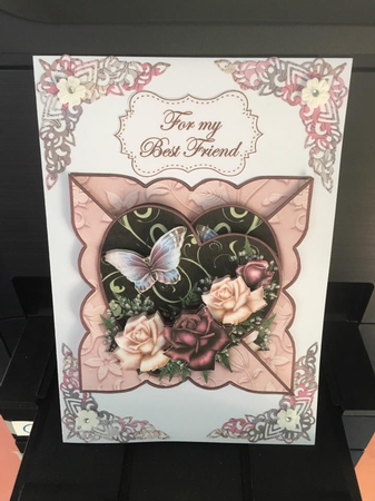 Antique Roses All in One Over the Edge by Pamela Vick