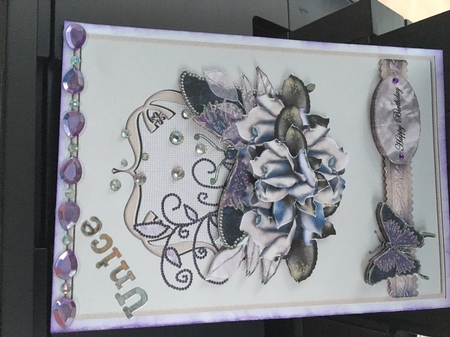 Purple Sparkling Beauty by Pamela Vick