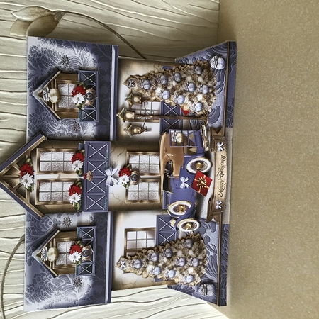 Winter Christmas Family Card Kit by Pat Horsford
