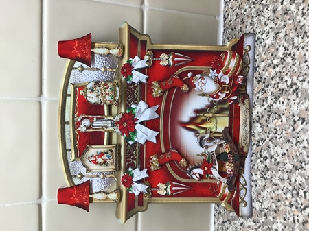 Christmas Festive Fireplace Card Kit by Pat Horsford