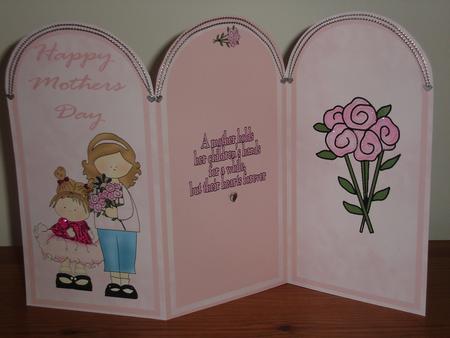 Happy Mothers Day Trifold by Pat Moore