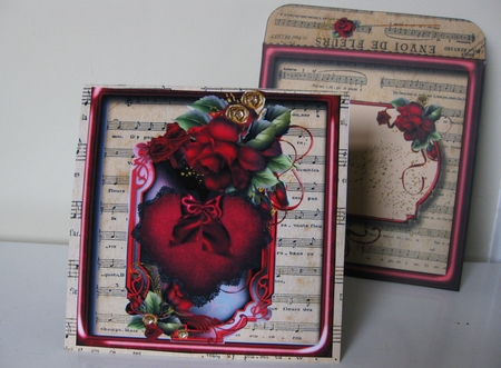 TWIST AND POP CARD KIT - VALENTINES DAY BIRTHDAY by Pat Mottram