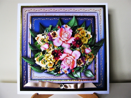 Love Flowers - Garden Bouquet by Pat Mottram