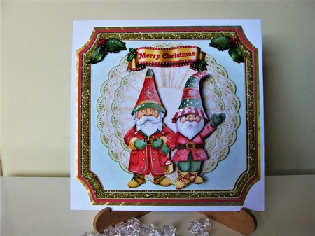 Santa Gnomes by Pat Mottram
