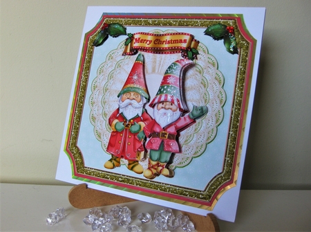 Santa Gnomes by Pat Mottram