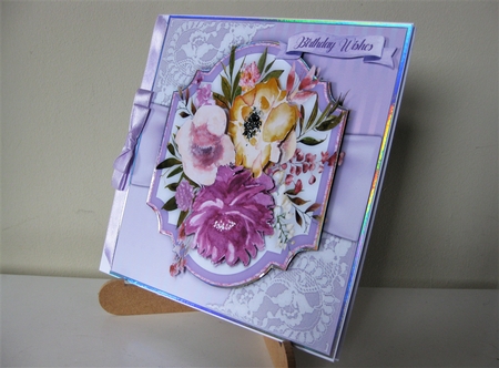 Beautiful  7x7 Spring Garden  by Pat Mottram