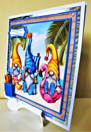 Holiday With My Gnomies (For Him) - Mini Kit by Pat Mottram