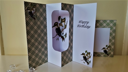3 Birds Internal Window Card Kit by Pat Mottram