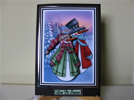 Snowmen by Pat Mottram