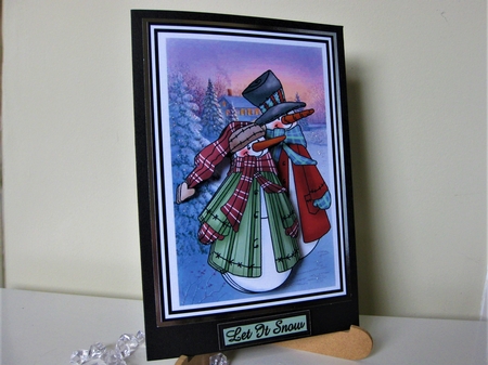 Snowmen by Pat Mottram