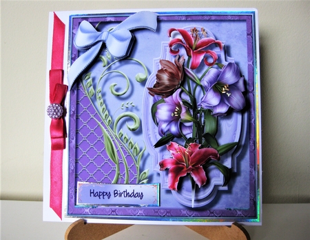 8x8 Mini Kit Beautiful Bouquet by Pat Mottram