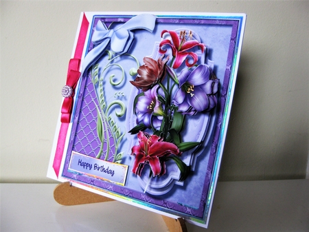 8x8 Mini Kit Beautiful Bouquet by Pat Mottram