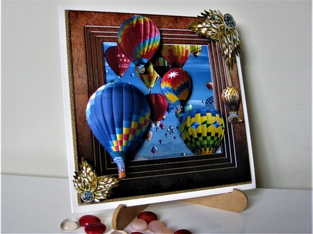 Stepping Out Again - Ballooning by Pat Mottram